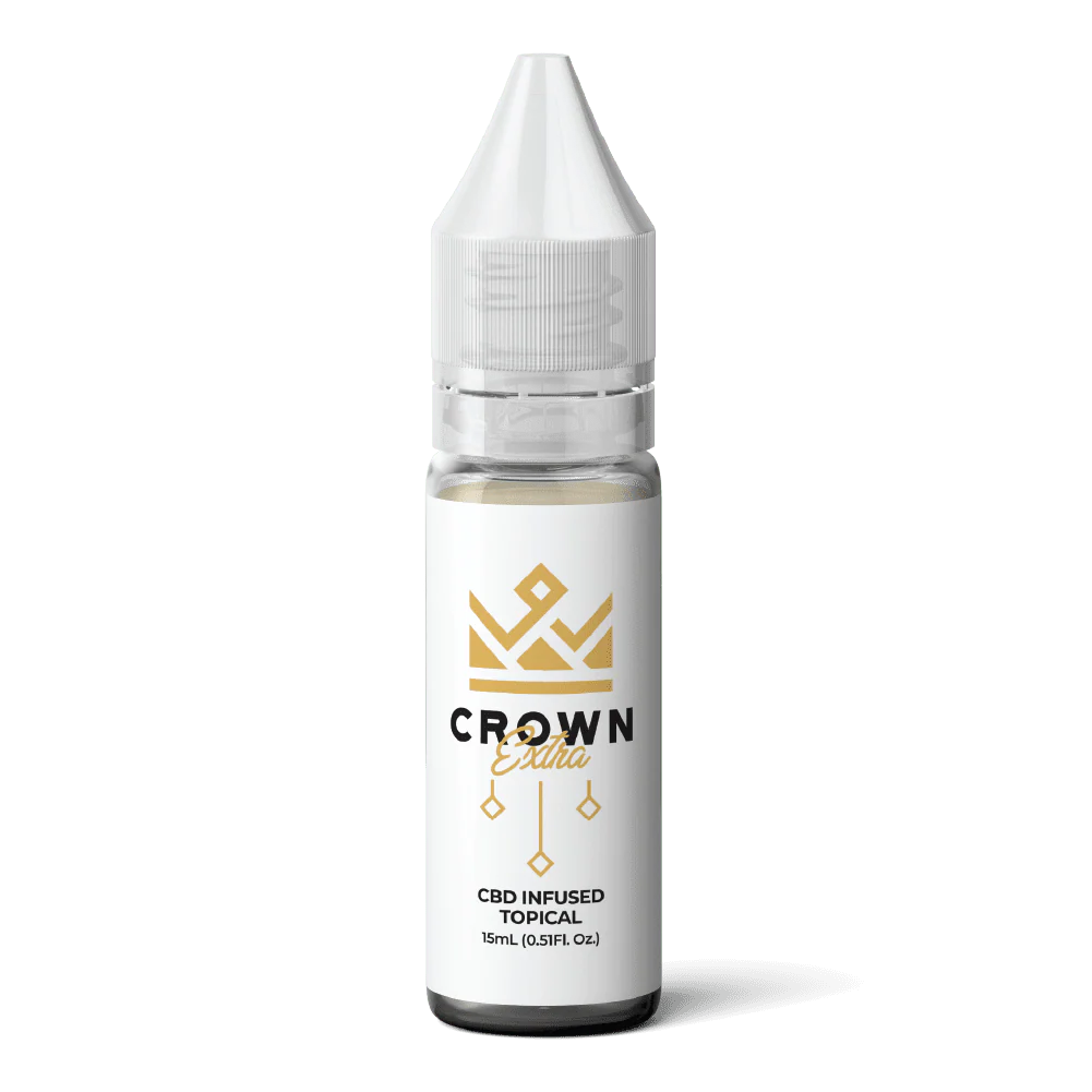 Crown Black CBD Vape Juice - 15 ML - CBD Infused Topical - Made in USA
