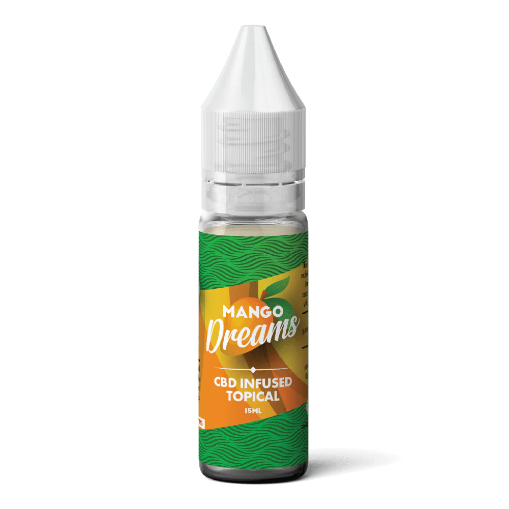 Mango Dreams Vape Juice - 15 ML - CBD Infused Topical - Made in USA