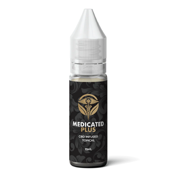 Medicated Plus Vape Juice - 15 ML - CBD Infused Topical - Made in USA