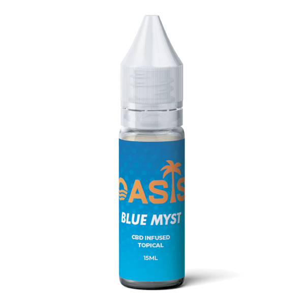 Oasis Blue Myst CBD Vape Juice - 15 ML - CBD Infused Topical - Made in USA