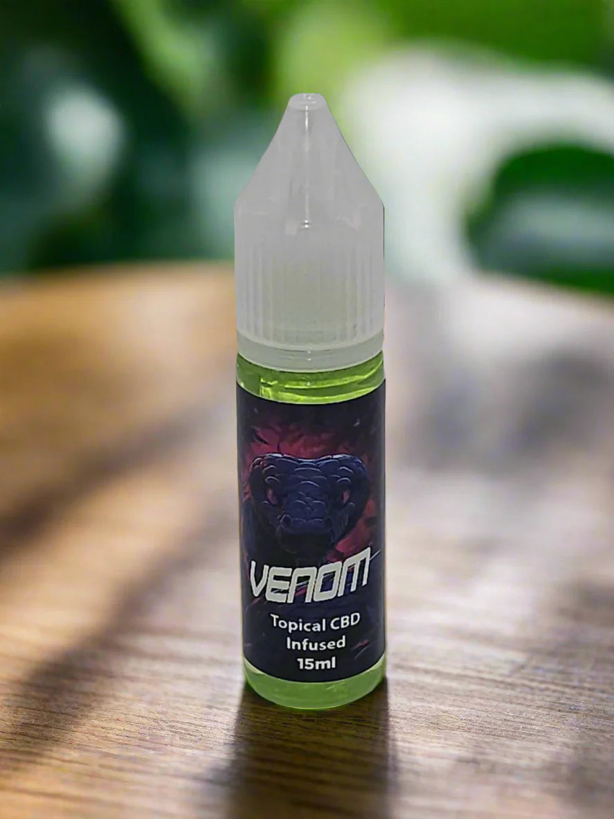 Venom CBD Vape Juice - 15 ML - CBD Infused Topical - Made in USA