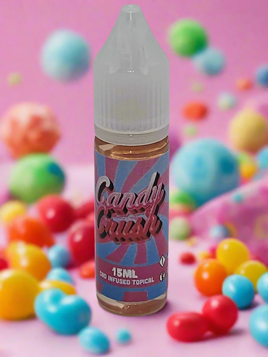 Candy Crush CBD Vape Juice - 15 ML - CBD Infused Topical - Made in USA