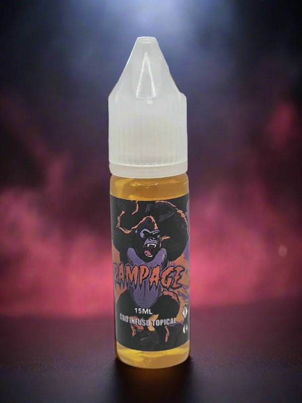 Rampage CBD Vape Juice - 15 ML - CBD Infused Topical - Made in USA