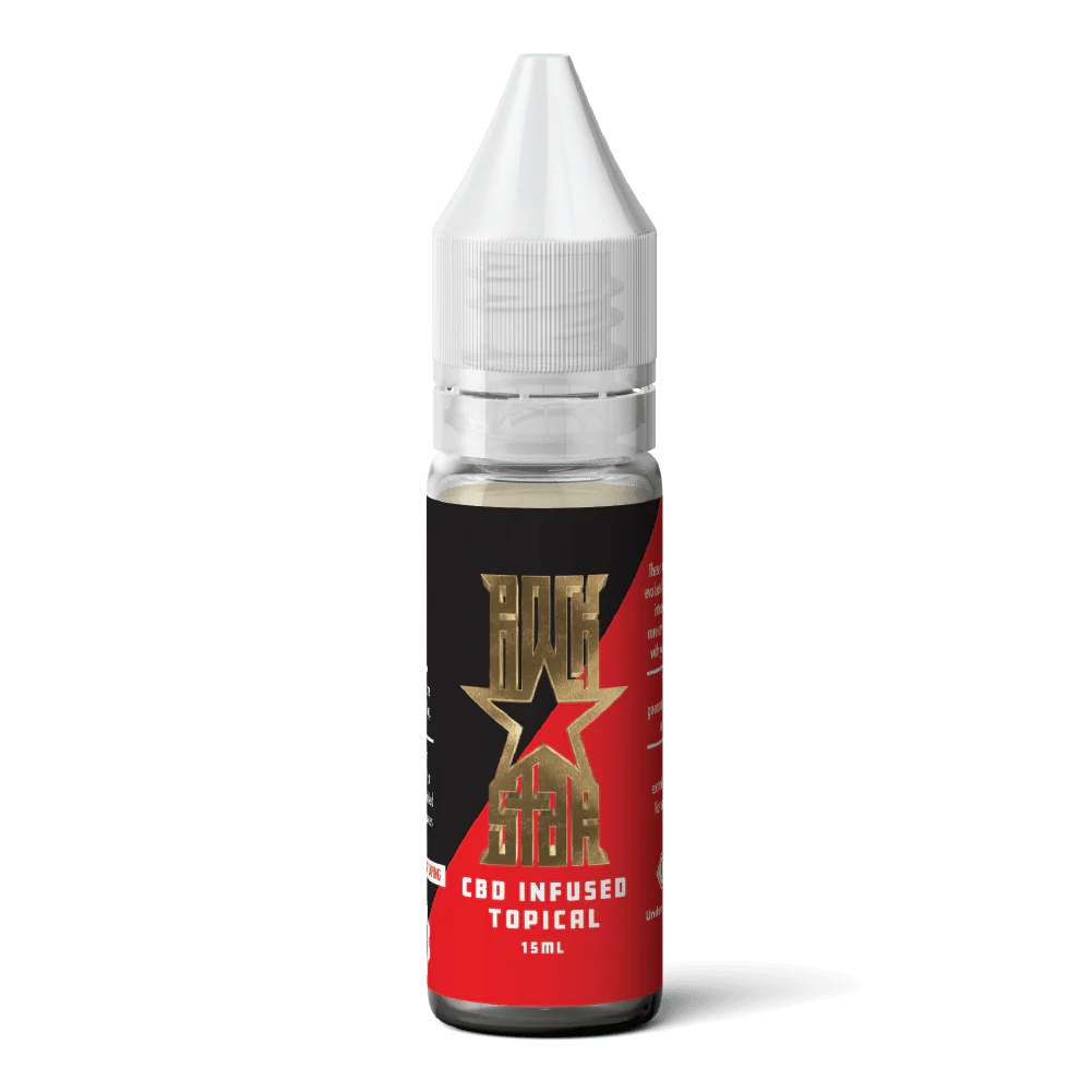 Rockstar Black Red CBD Vape Juice - 15 ML - CBD Infused Topical - Made in USA