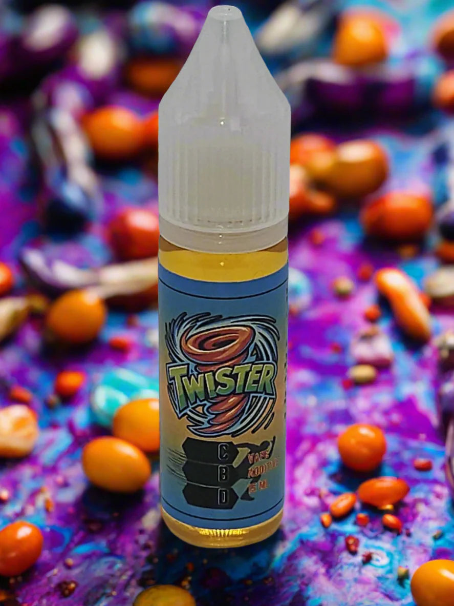 Twister CBD Vape Juice - 15 ML - CBD Infused Topical - Made in USA